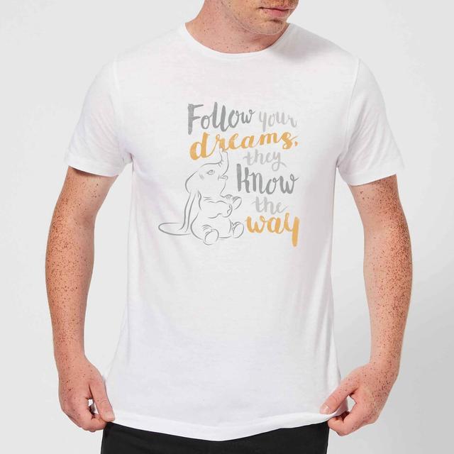 Camiseta Disney Dumbo Follow Your Dreams - Hombre - Blanco - XL - Blanco on Productcaster.