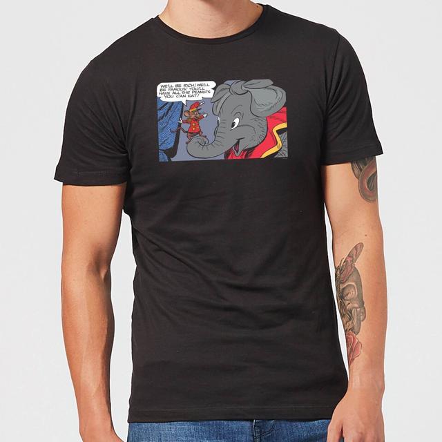 Camiseta Disney Dumbo Rich And Famous - Hombre - Negro - M - Negro on Productcaster.