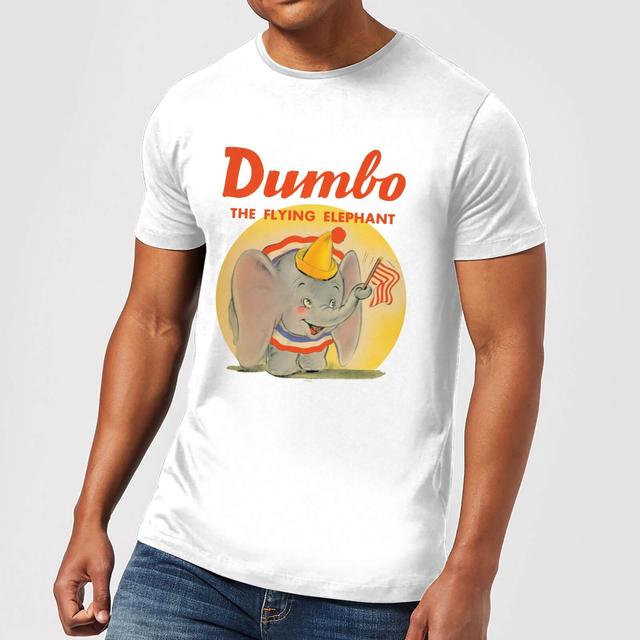 T-Shirt Disney Dumbo Flying Elephant - Bianco - Uomo - L - Bianco on Productcaster.