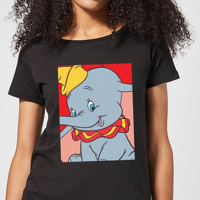 Camiseta Disney Dumbo Retrato - Mujer - Negro - 3XL - Negro on Productcaster.