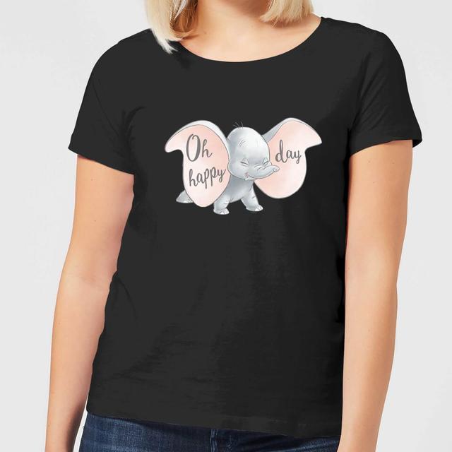 Camiseta Disney Dumbo Happy Day - Mujer - Negro - 3XL on Productcaster.