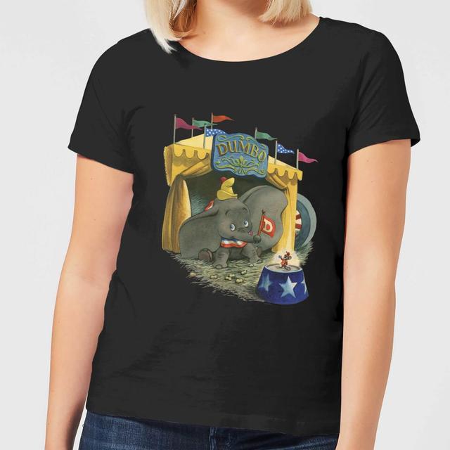 Camiseta Disney Dumbo Circo - Mujer - Negro - 5XL on Productcaster.