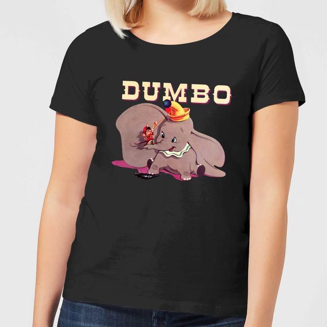 T-Shirt Dumbo Timothy's Trombone - Nero - Donna - XXL - Nero on Productcaster.