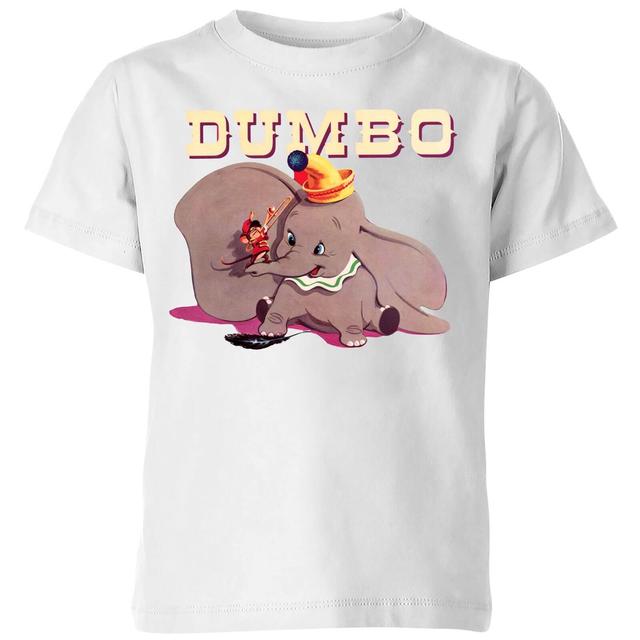 Dumbo Timothy's Trombone Kids' T-Shirt - White - 11-12 Years on Productcaster.