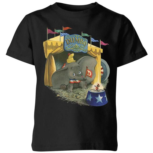 Camiseta Disney Dumbo Circo - Niño - Negro - 7-8 años - Negro on Productcaster.