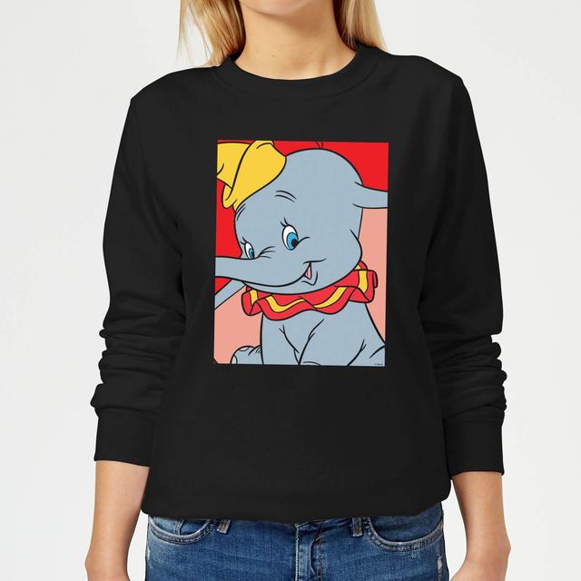 Sudadera Disney Dumbo Retrato - Mujer - Negro - M on Productcaster.