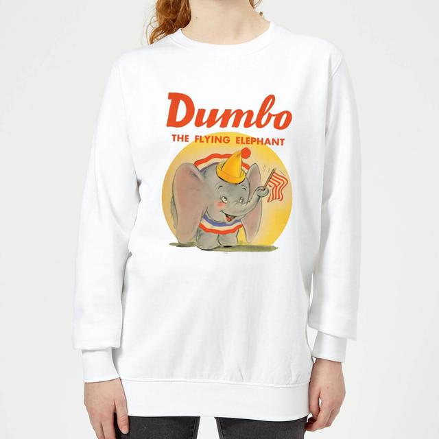 Sudadera Disney Dumbo Flying Elephant - Mujer - Blanco - XS - Blanco on Productcaster.