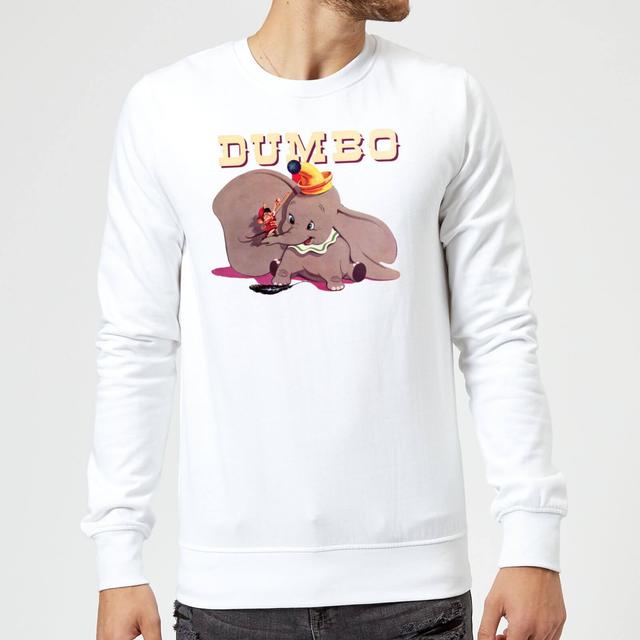 Sudadera Disney Dumbo Trombón de Timothy - Hombre - Blanco - S - Blanco on Productcaster.