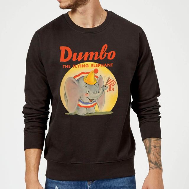 Sudadera Disney Dumbo Flying Elephant - Hombre - Negro - XL - Negro on Productcaster.