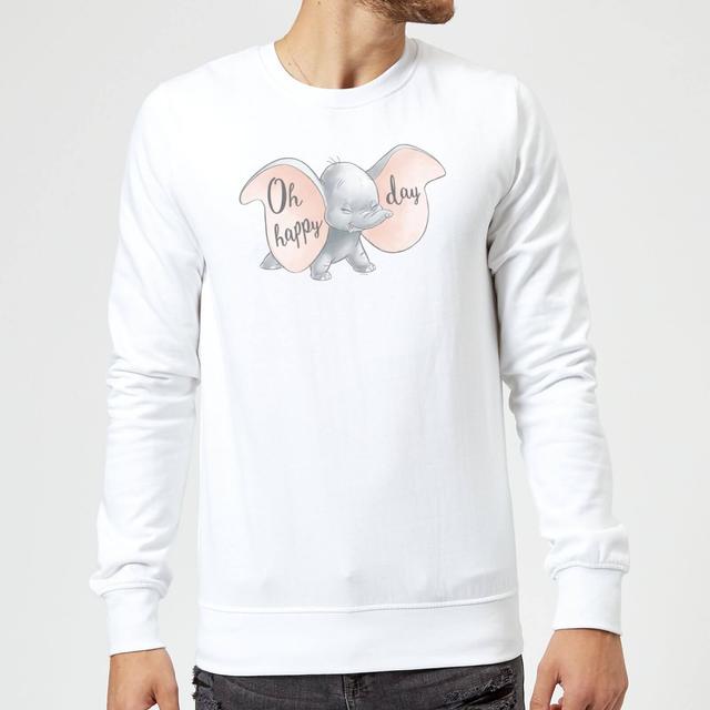 Sudadera Disney Dumbo Happy Day - Hombre - Blanco - M - Blanco on Productcaster.