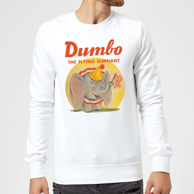 Sudadera Disney Dumbo Flying Elephant - Hombre - Blanco - M - Blanco on Productcaster.