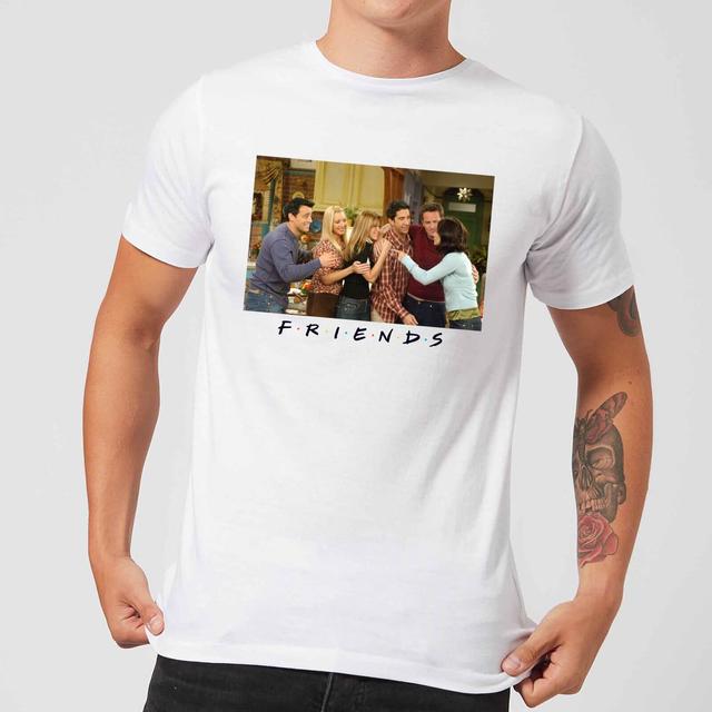 Camiseta Friends Foto Escena - Hombre - Blanco - XL - Blanco on Productcaster.