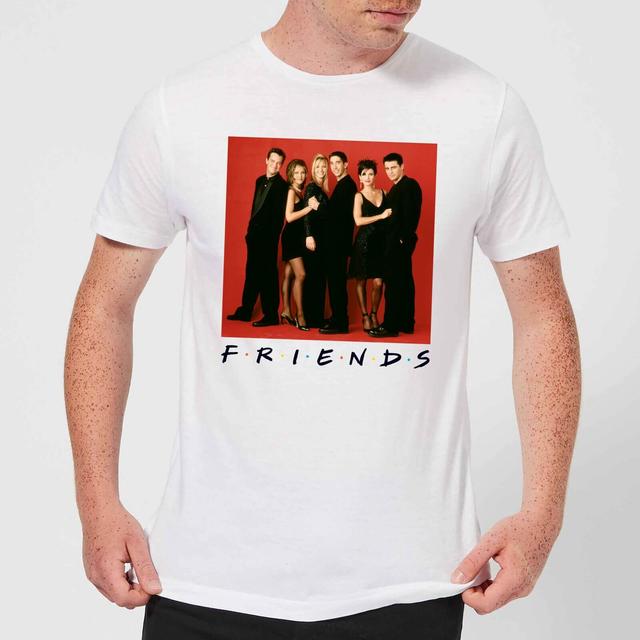 Friends Character Pose Men's T-Shirt - White - 5XL on Productcaster.