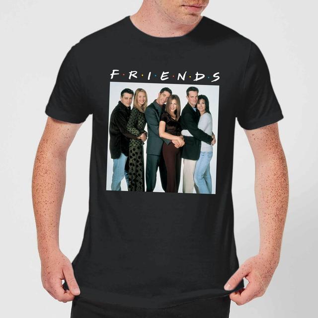 Friends Group Shot Herren T-Shirt - Schwarz - XS on Productcaster.