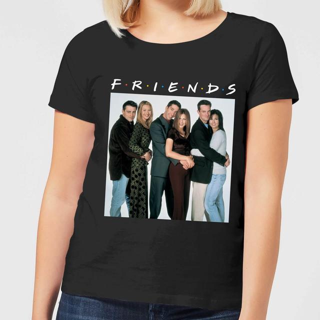 Camiseta Friends Foto de Grupo - Mujer - Negro - 3XL on Productcaster.