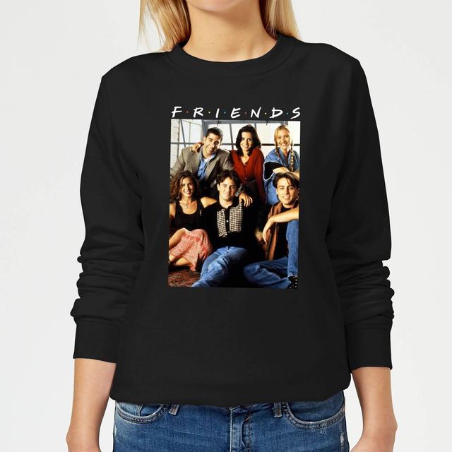 Sudadera Friends Foto Personajes Vintage - Mujer - Negro - L on Productcaster.