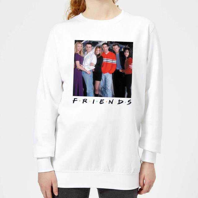 Sudadera Friends Pose Actores - Mujer - Blanco - M - Blanco on Productcaster.