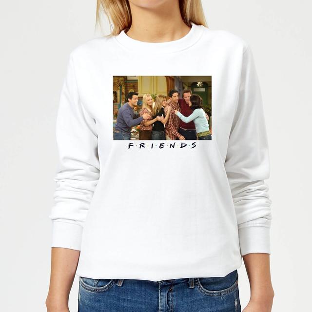 Sudadera Friends Foto Escena - Mujer - Blanco - L on Productcaster.