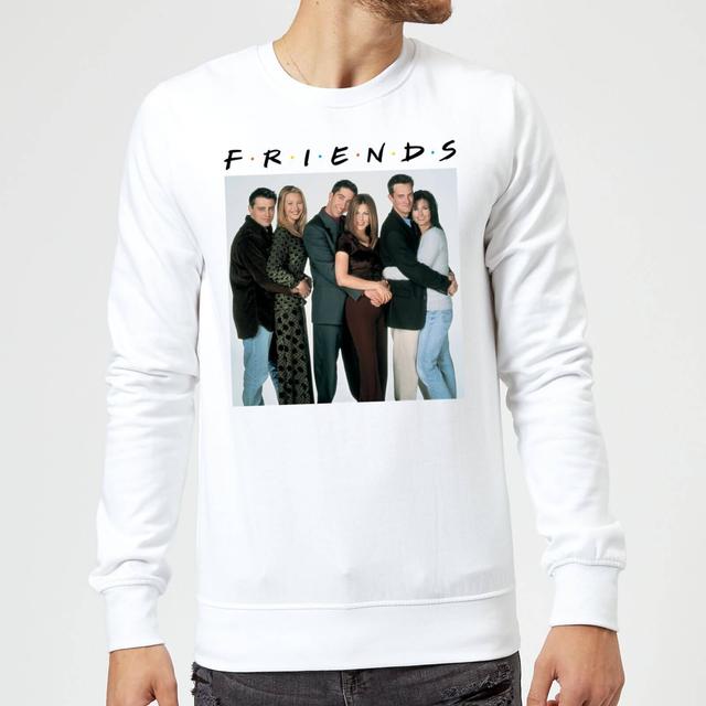 Sudadera Friends Foto de Grupo - Hombre - Blanco - M - Blanco on Productcaster.