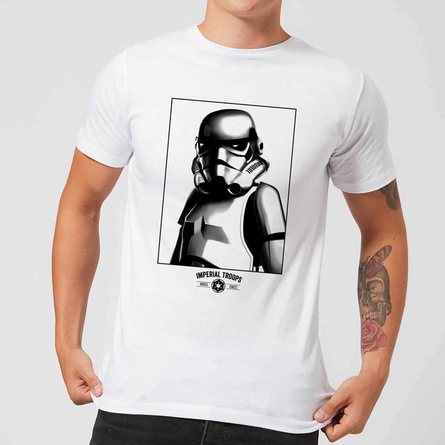 Camiseta Star Wars Tropas Imperiales - Hombre - Blanco - L - Blanco on Productcaster.