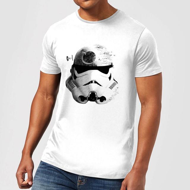 Star Wars Classic Command Stormtrooper Todesstern Herren T-Shirt - Weiß - S - Weiß on Productcaster.