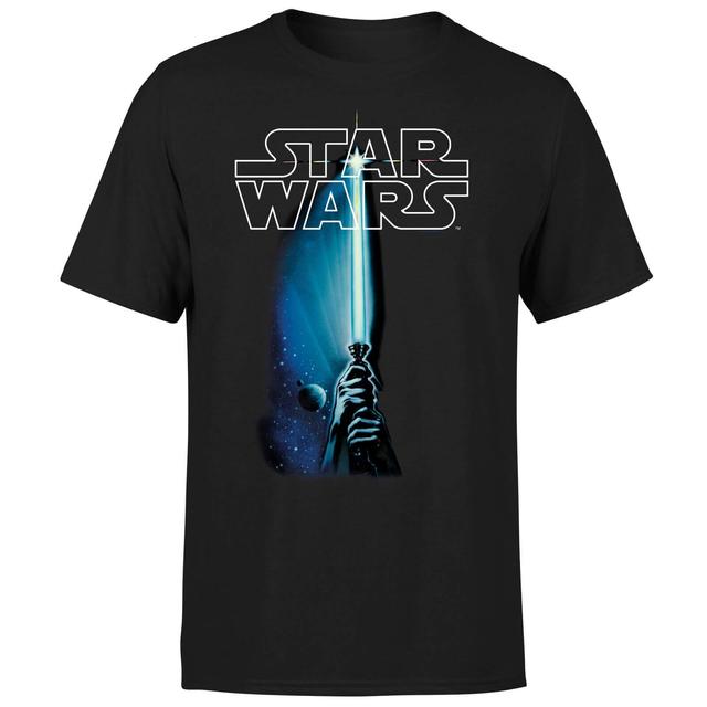 T-Shirt Star Wars Lightsaber - Nero - Uomo - 3XL on Productcaster.