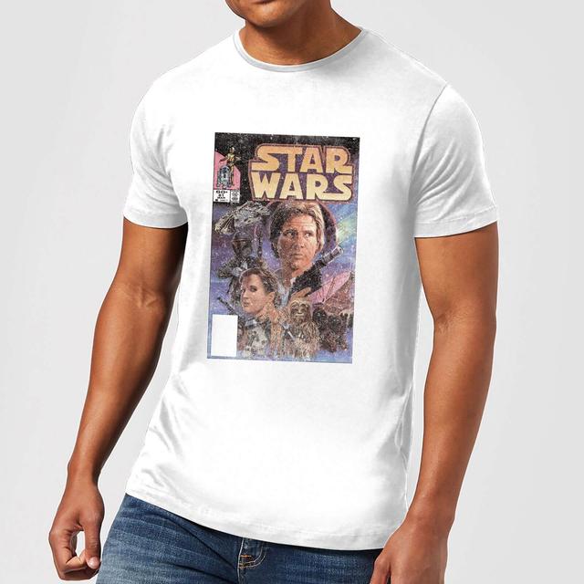 Camiseta Star Wars Portada Cómic - Hombre - Blanco - XL - Blanco on Productcaster.