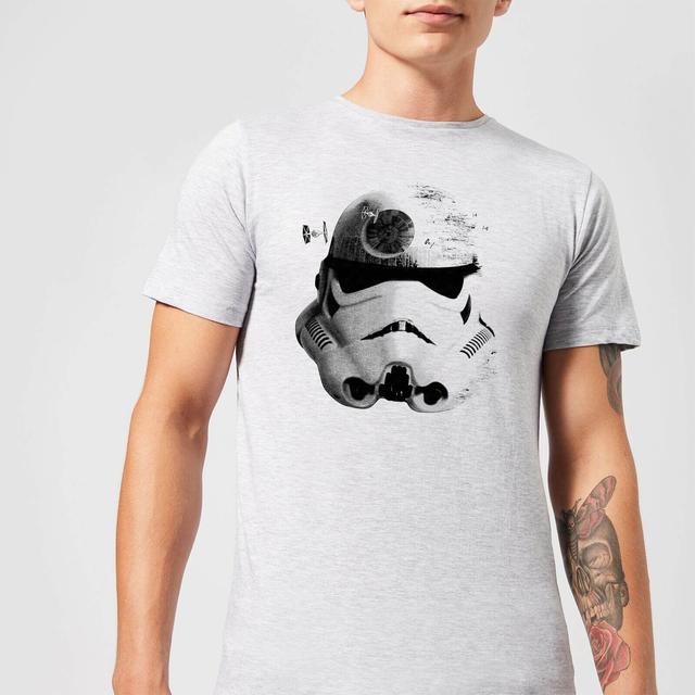 Star Wars Classic Command Stromtrooper Death Star Herren T-Shirt - Grau - XL - Grau on Productcaster.