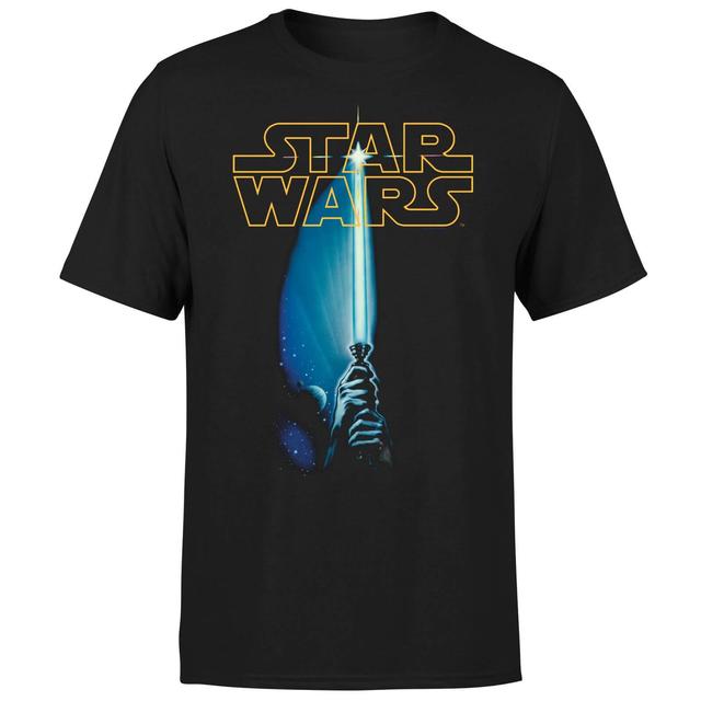 Camiseta Star Wars Sable de Luz - Hombre - Negro - XS on Productcaster.