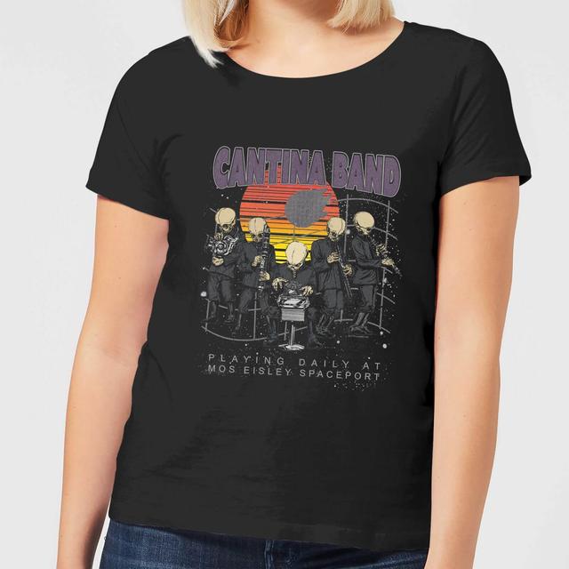 Star Wars Cantina Band At Spaceport Women's T-Shirt - Black - XXL on Productcaster.