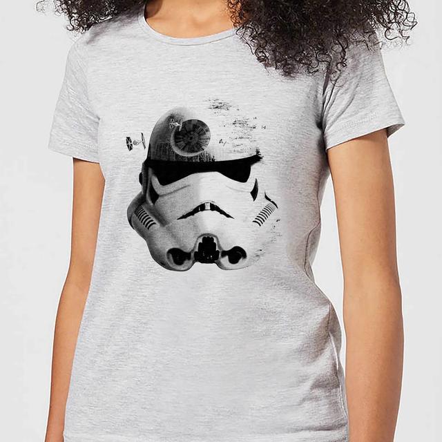 Star Wars Command Stormtrooper Death Star Women's T-Shirt - Grey - 4XL - Grey on Productcaster.