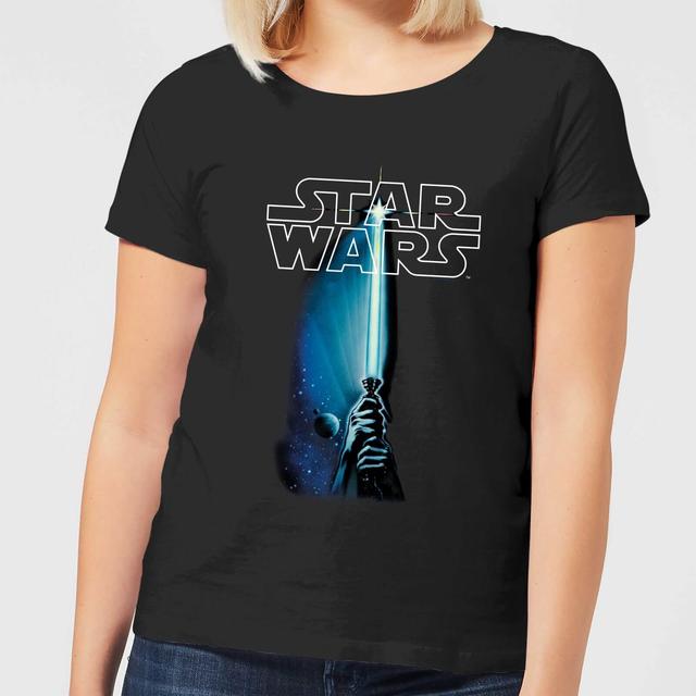 Camiseta Star Wars Sable de Luz - Mujer - Negro - 5XL on Productcaster.