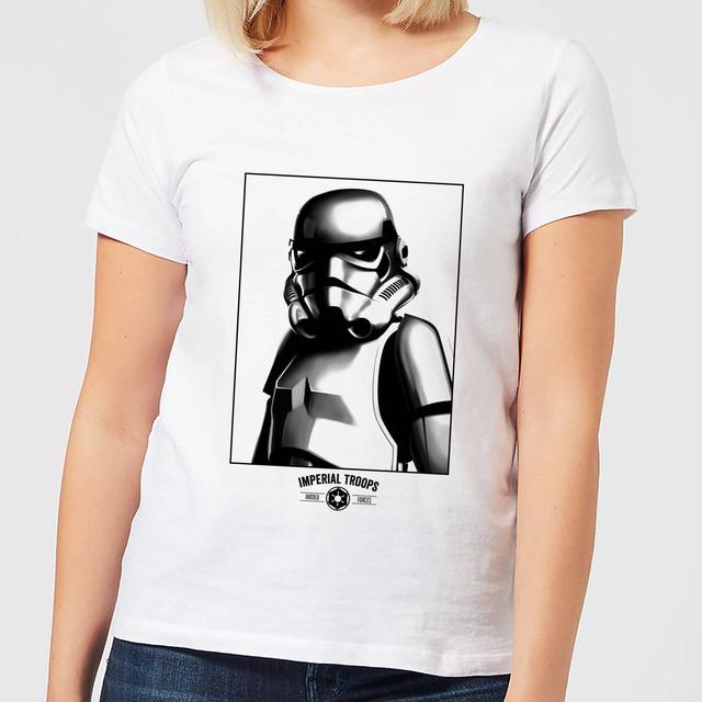 Camiseta Star Wars Tropas Imperiales - Mujer - Blanco - M - Blanco on Productcaster.