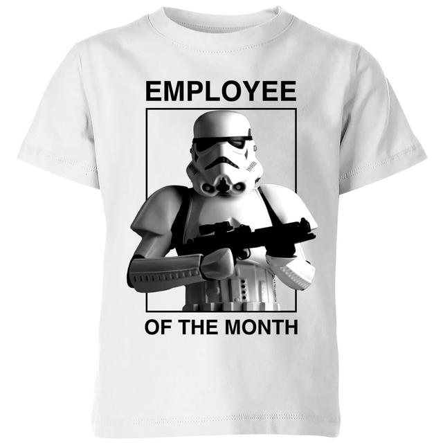 Star Wars Employee Of The Month Kids' T-Shirt - White - 11-12 år - Vit on Productcaster.