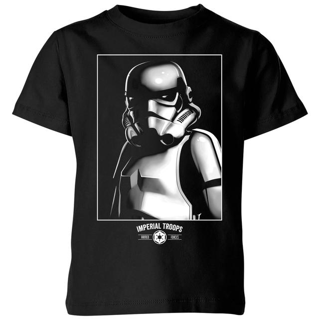 Camiseta Star Wars Tropas Imperiales - Niño - Negro - 3-4 años - Negro on Productcaster.