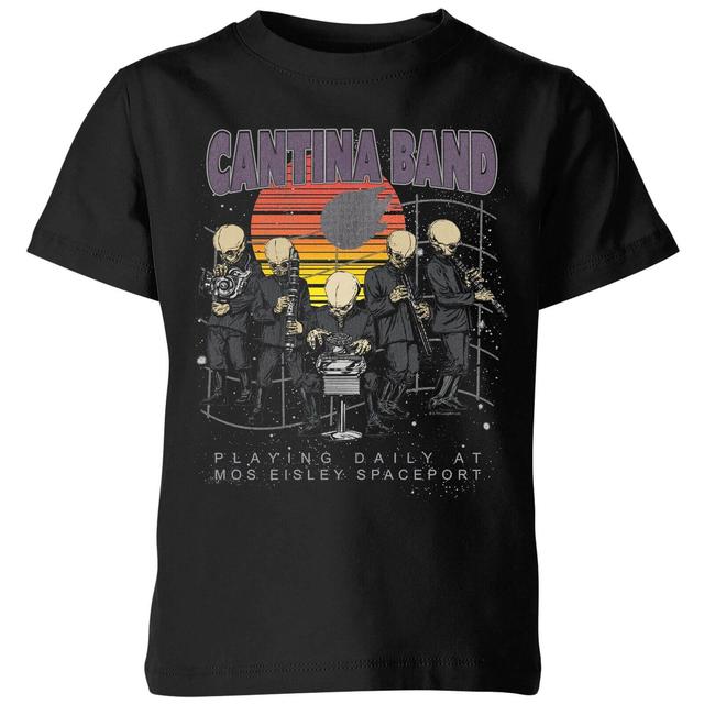 Star Wars Cantina Band At Spaceport Kids' T-Shirt - Black - 7-8 Years on Productcaster.