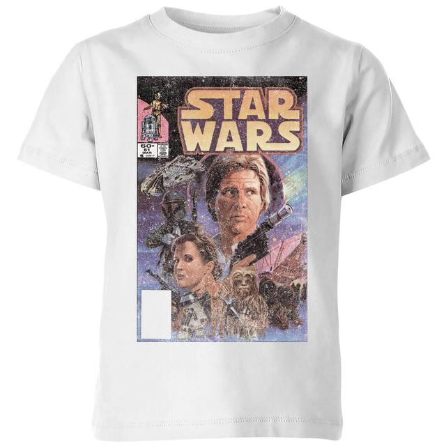 Camiseta Star Wars Portada Cómic - Niño - Blanco - 9-10 años on Productcaster.