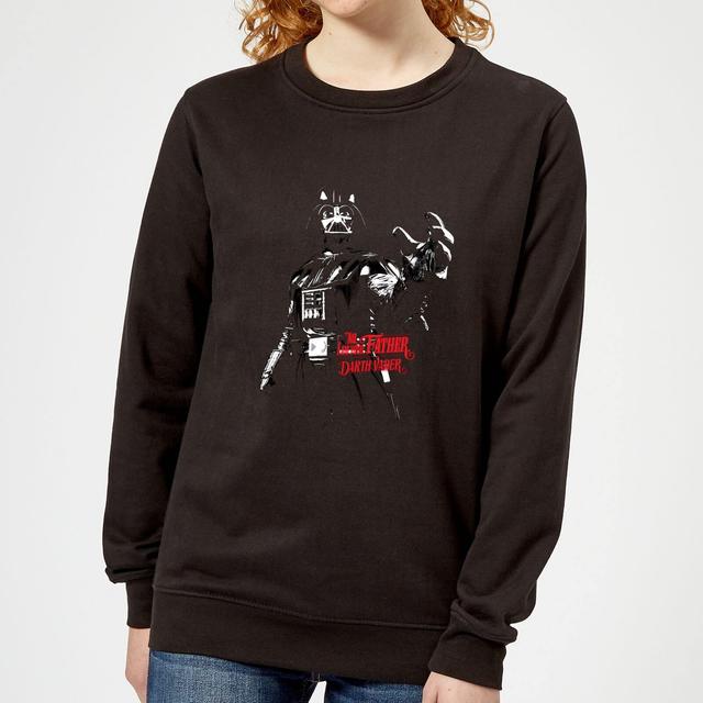 Star Wars Classic Darth Vader I Am Your Father Damen Pullover - Schwarz - L - Schwarz on Productcaster.