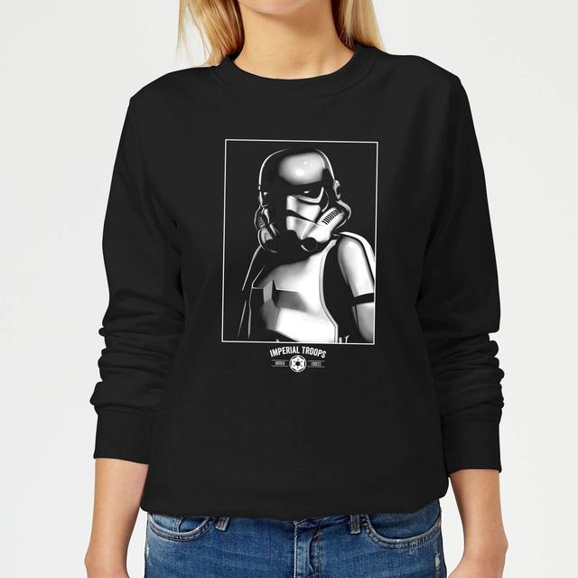 Star Wars Imperial Troops Women's Sweatshirt - Black - L on Productcaster.