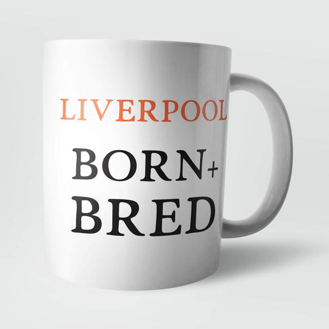 Liverpool Born and Bred Mug on Productcaster.