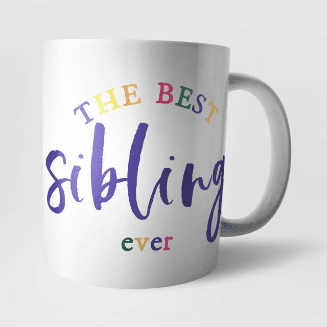 The Best Sibling Ever Mug on Productcaster.