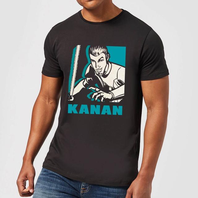 Star Wars Rebels Kanan Men's T-Shirt - Black - XXL on Productcaster.