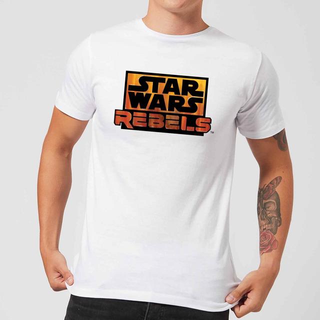 T-Shirt Homme Logo Star Wars Rebels - Blanc - S - Blanc on Productcaster.