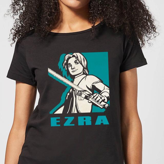 Camiseta Star Wars Rebels Ezra - Mujer - Negro - 3XL - Negro on Productcaster.