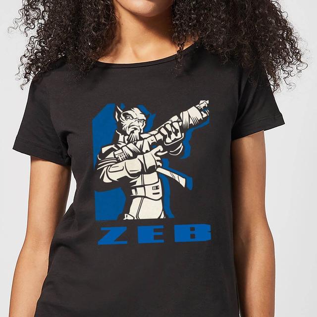 Camiseta Star Wars Rebels Zeb - Mujer - Negro - M - Negro on Productcaster.