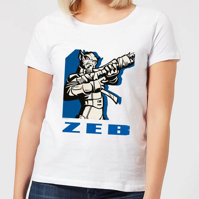 Camiseta Star Wars Rebels Zeb - Mujer - Blanco - S - Blanco on Productcaster.