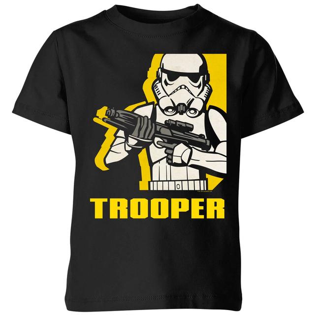 Star Wars Rebels Trooper Kids' T-Shirt - Black - 9-10 Years on Productcaster.