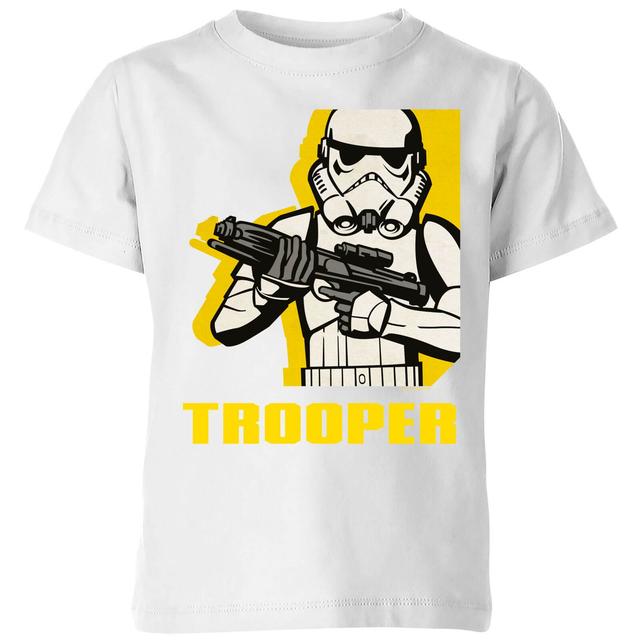 Camiseta Star Wars Rebels Trooper - Niño - Blanco - 11-12 años on Productcaster.