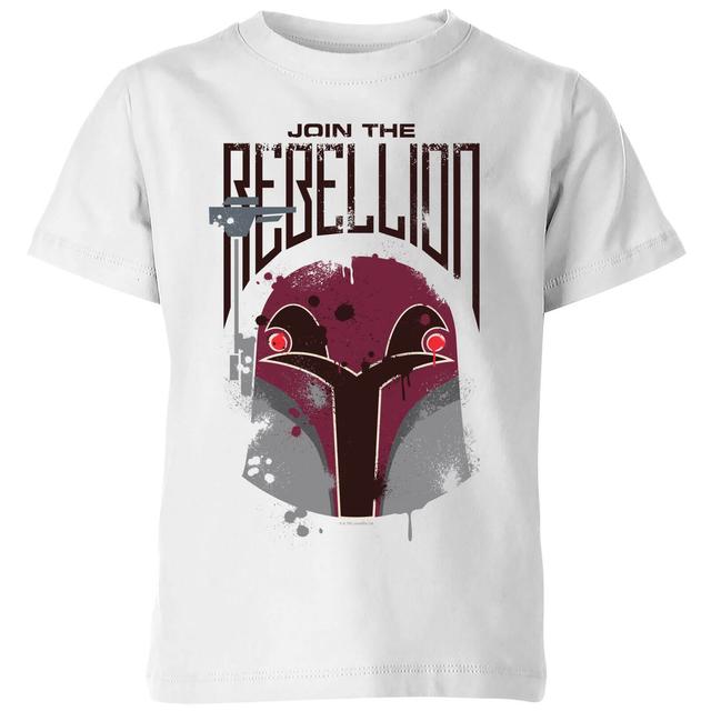 Star Wars Rebels Rebellion Kids' T-Shirt - White - 9-10 Years on Productcaster.