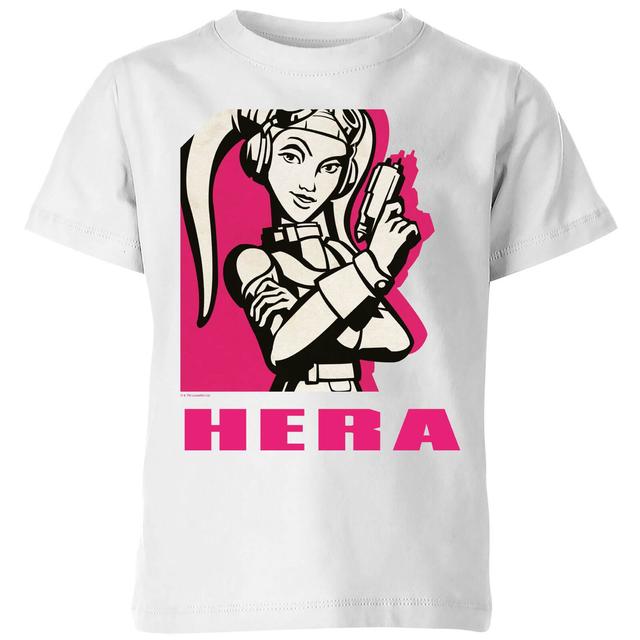 Camiseta Star Wars Rebels Hera - Niño - Blanco - 3-4 años - Blanco on Productcaster.